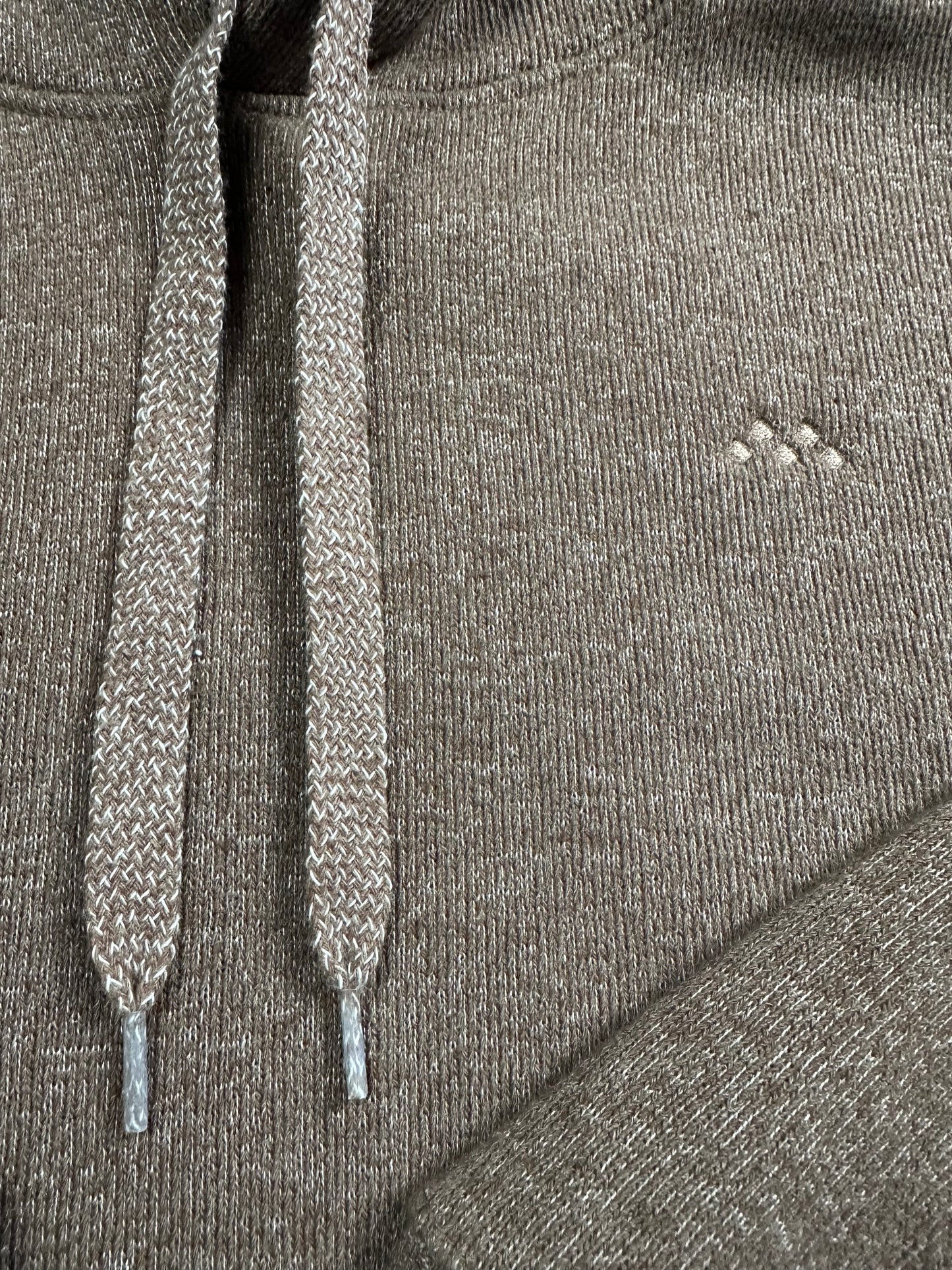 The Alpine Knit Hoodie – Brown | Unisex Plush Textured Sweatshirt