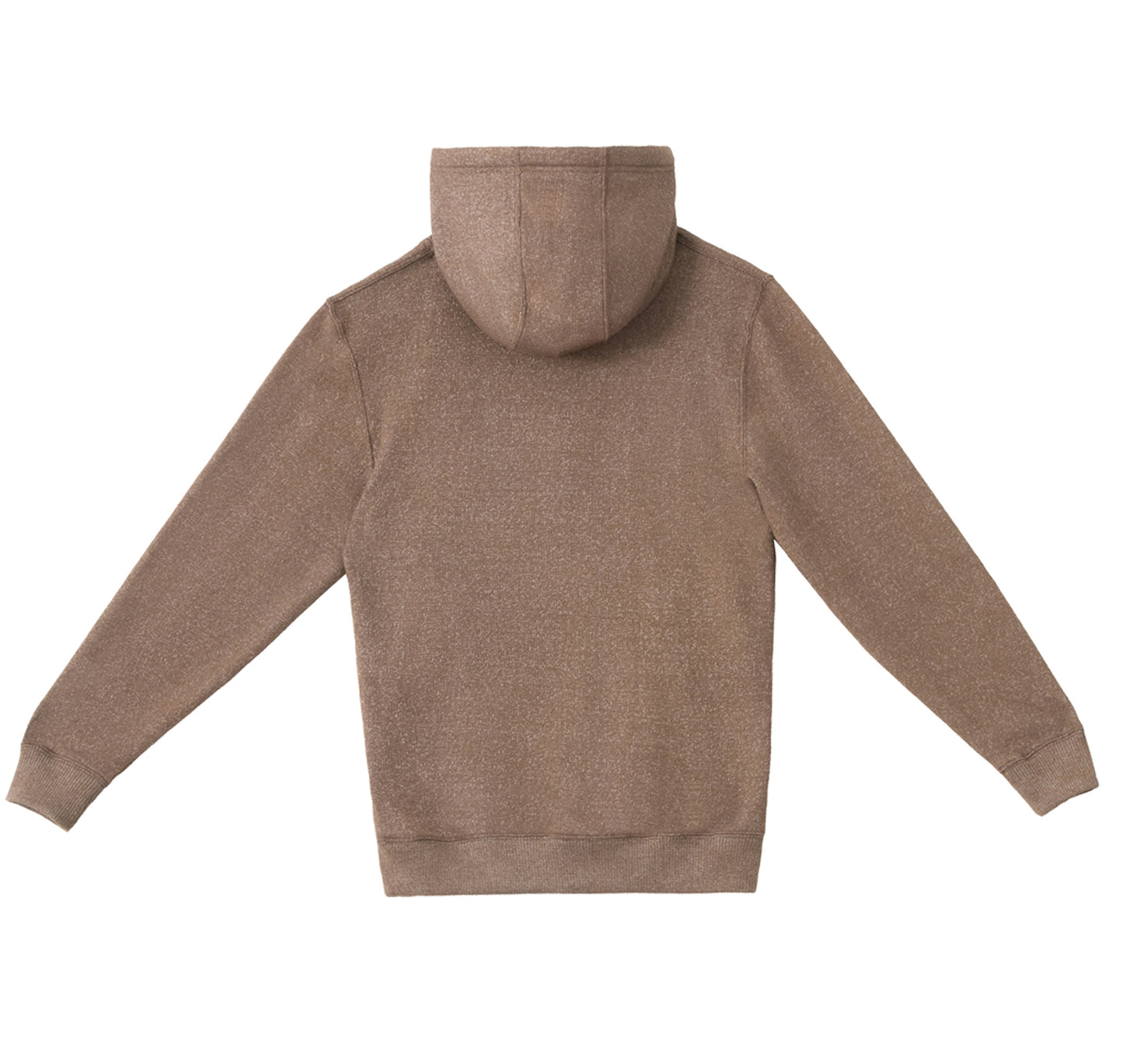 The Alpine Knit Hoodie – Brown | Unisex Plush Textured Sweatshirt