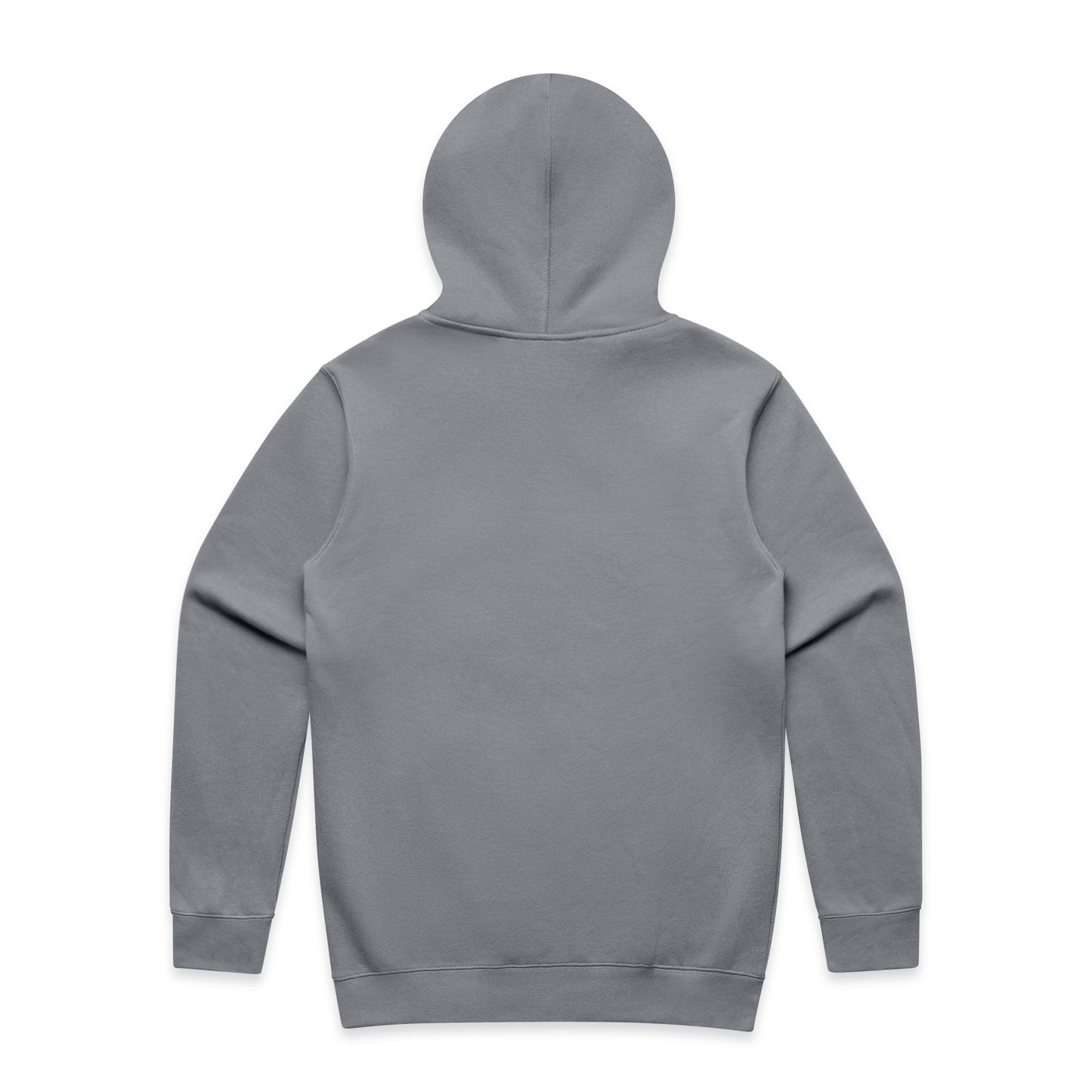 Men's Grey Full Zip Hoodie | Signature Suede-Touch Edition | Vived-Mota Co.