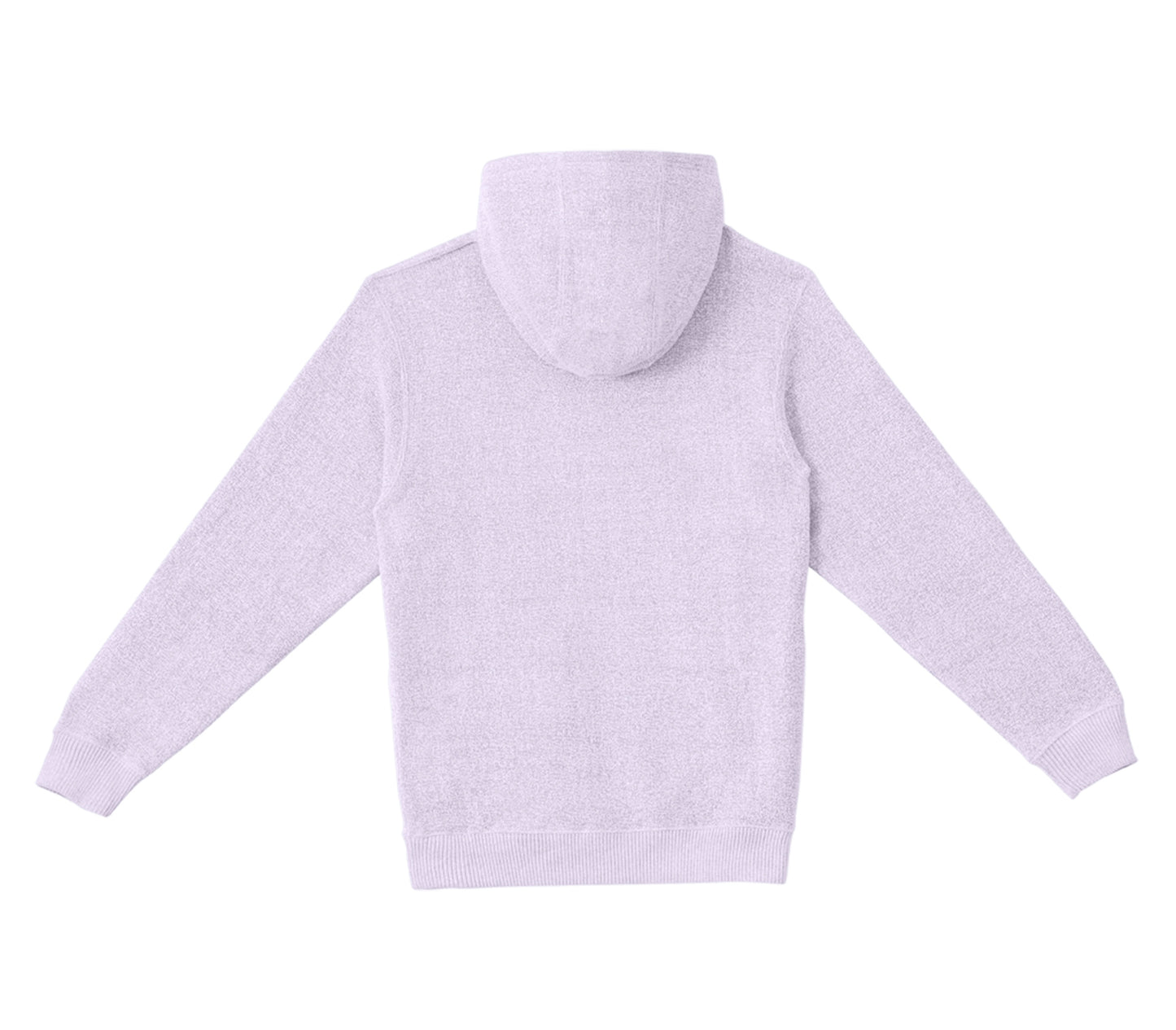 The Alpine Knit Hoodie – Frosted Purple | Unisex Plush Textured Sweatshirt