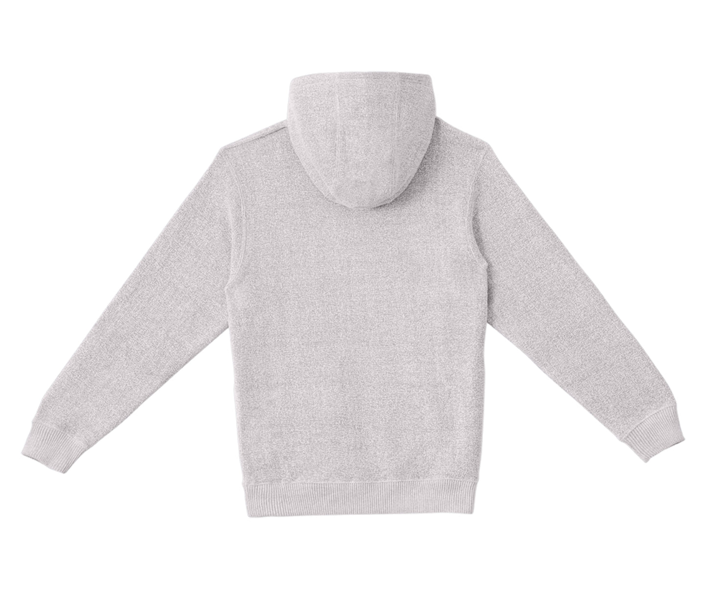 The Alpine Knit Hoodie – Speckled Stone | Unisex Plush Textured Sweatshirt