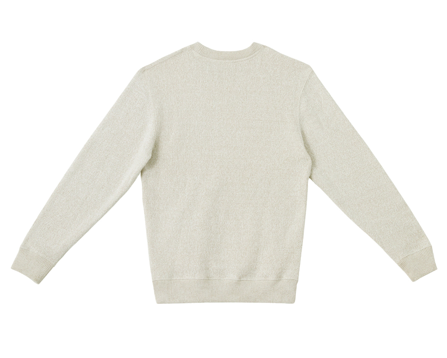 The Alpine Knit Crewneck – Chai | Unisex Plush Textured Sweatshirt