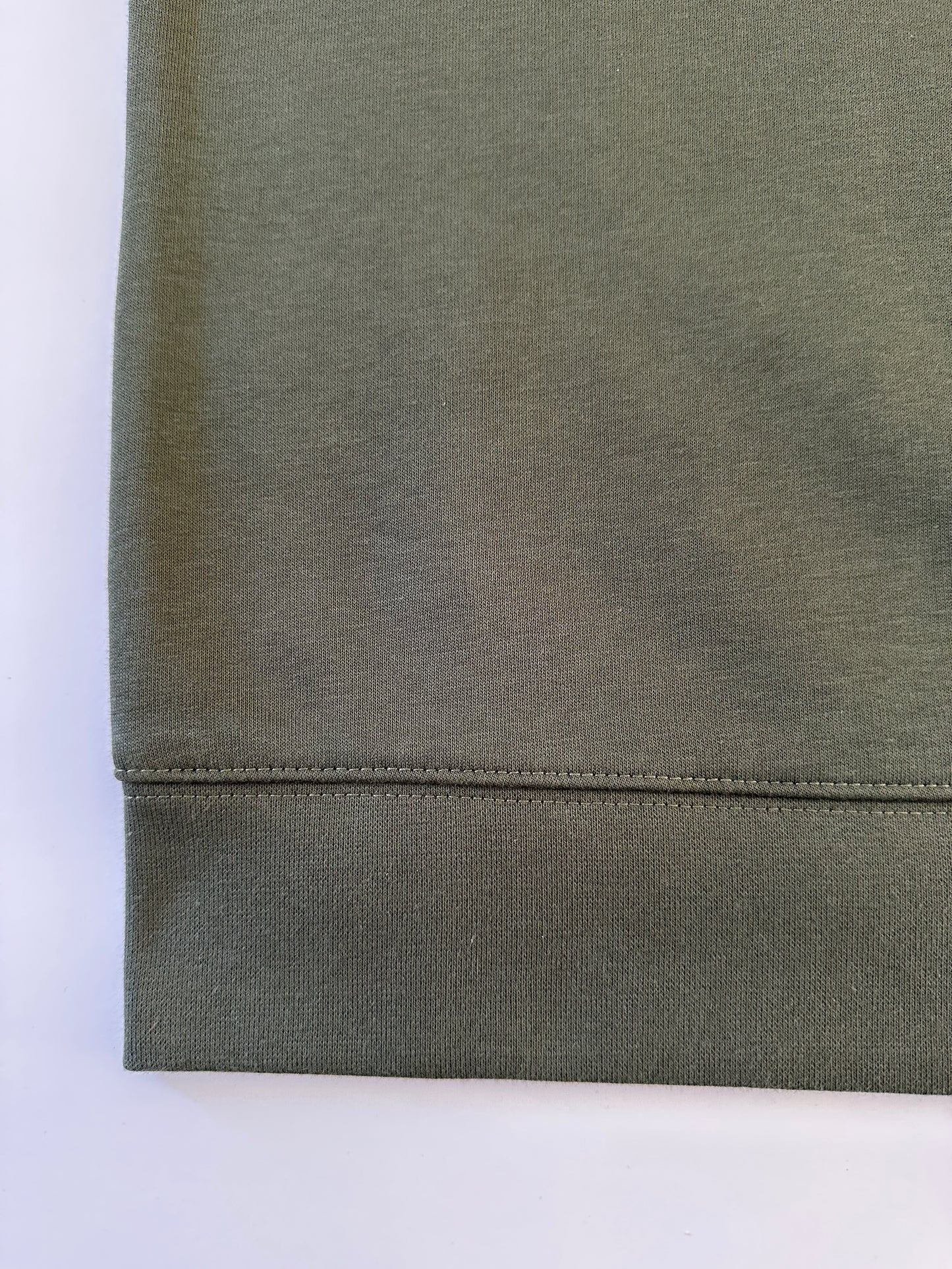 Men’s Deep Sage Crewneck Sweatshirt | Signature Suede-Touch Edition by Vived-Mota Co.