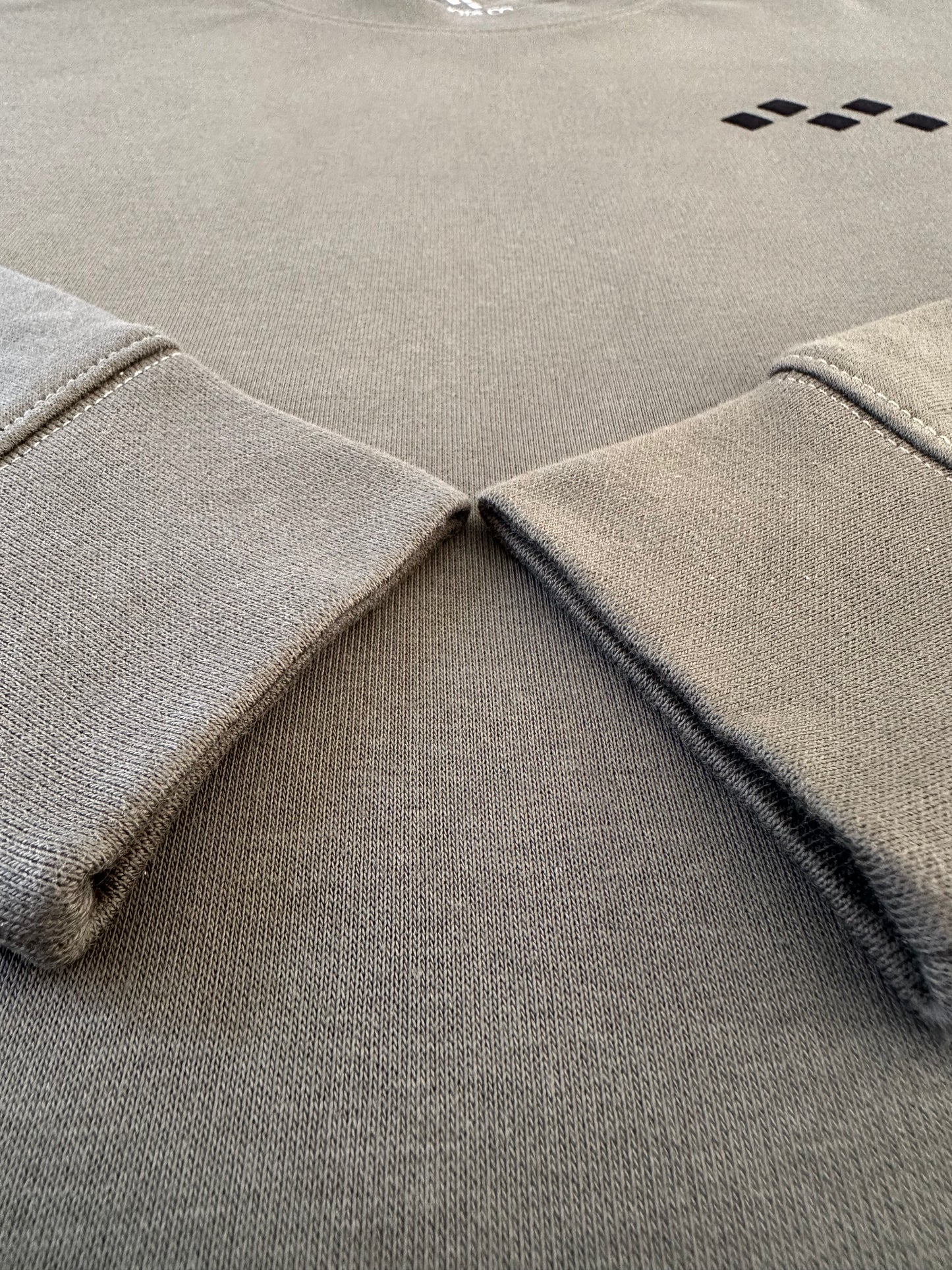 Men’s Deep Sage Crewneck Sweatshirt | Signature Suede-Touch Edition by Vived-Mota Co.