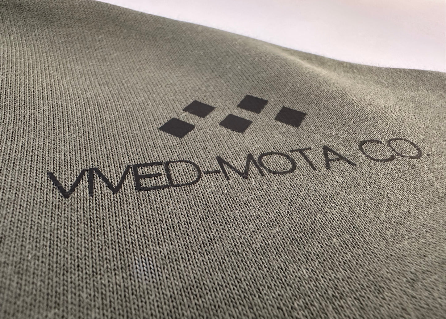 Men’s Deep Sage Crewneck Sweatshirt | Signature Suede-Touch Edition by Vived-Mota Co.