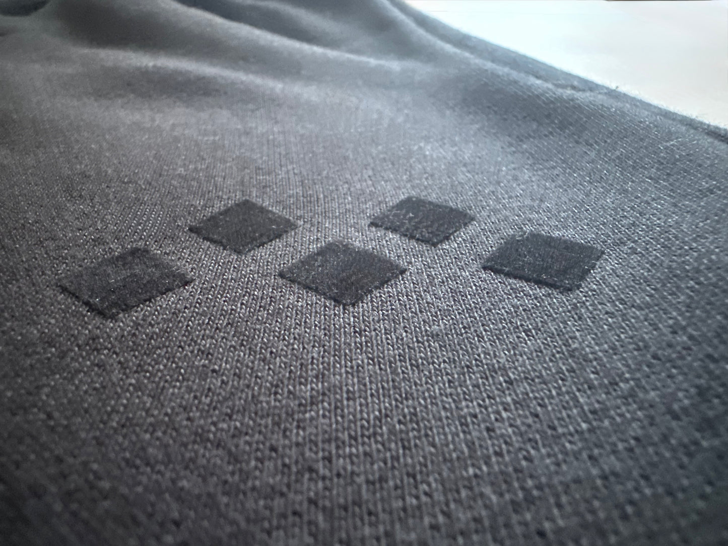 Men’s Black Signature Suede-Touch Track Pants | Vived-Mota Co.