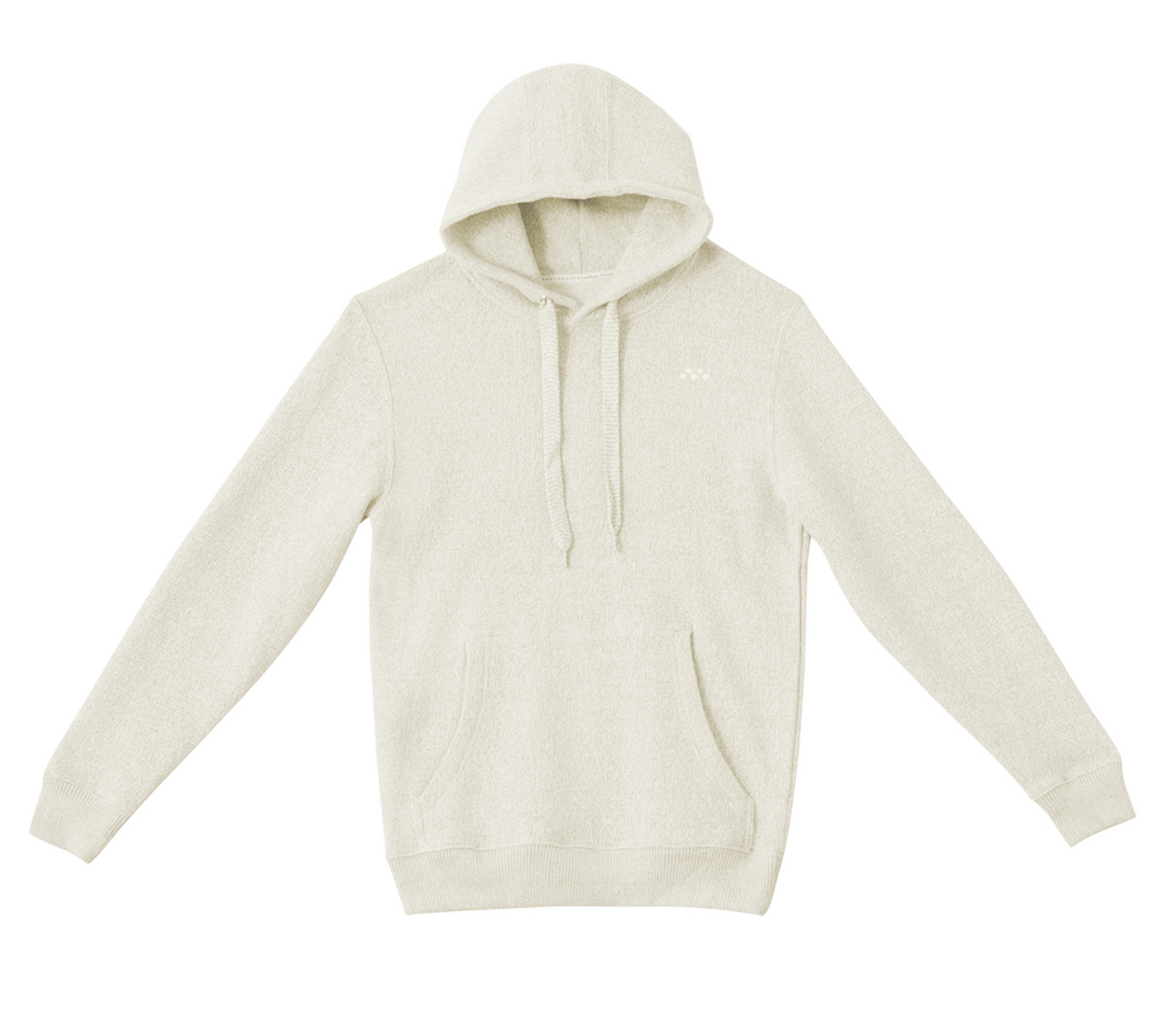 The Alpine Knit Hoodie – Chai | Unisex Plush Textured Sweatshirt